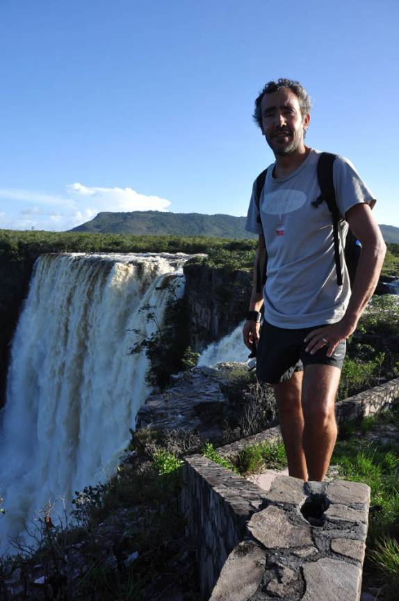 O Salto Aponwao, o maior da Gran Sabana, na Venezuela